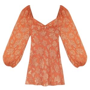 Rixo Silk Mini Dress